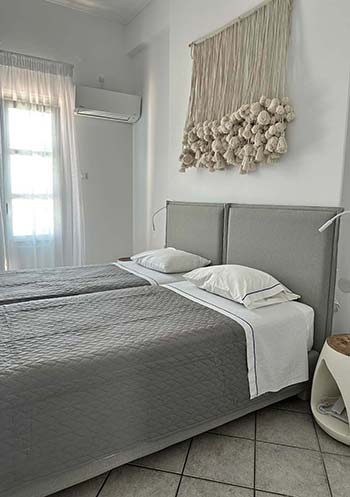 Chambre 1 de l'hôtel Anthousa