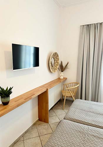 Chambre 1 de l'hôtel Anthousa