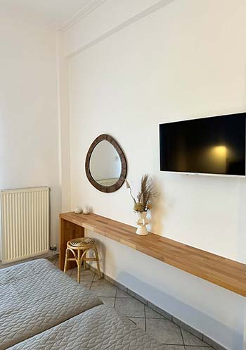 Chambre 2 de l'hôtel Anthousa