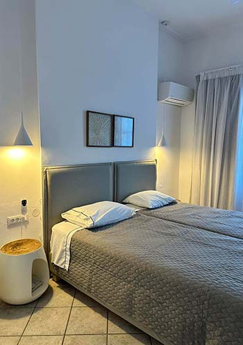 Chambre 2 de l'hôtel Anthousa